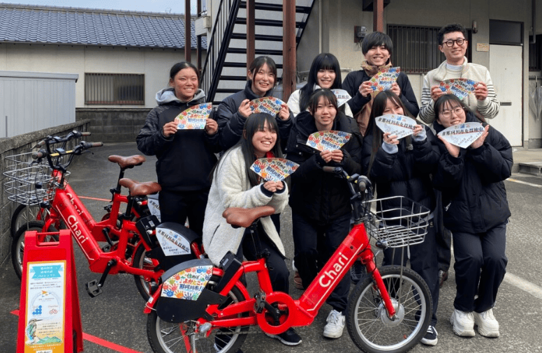 地元高校生との地域共創の様子